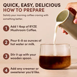 Mushroom Coffee Dark Roast (30 Servings)